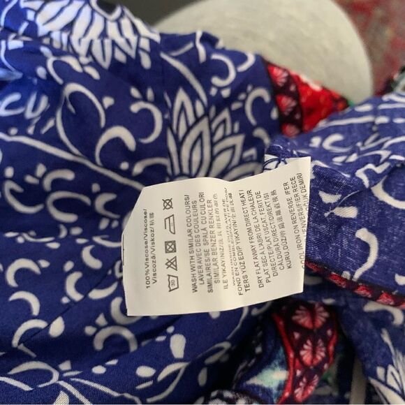 MISSGUIDED BLUE BOHO ROMPER - Picture 8 of 8